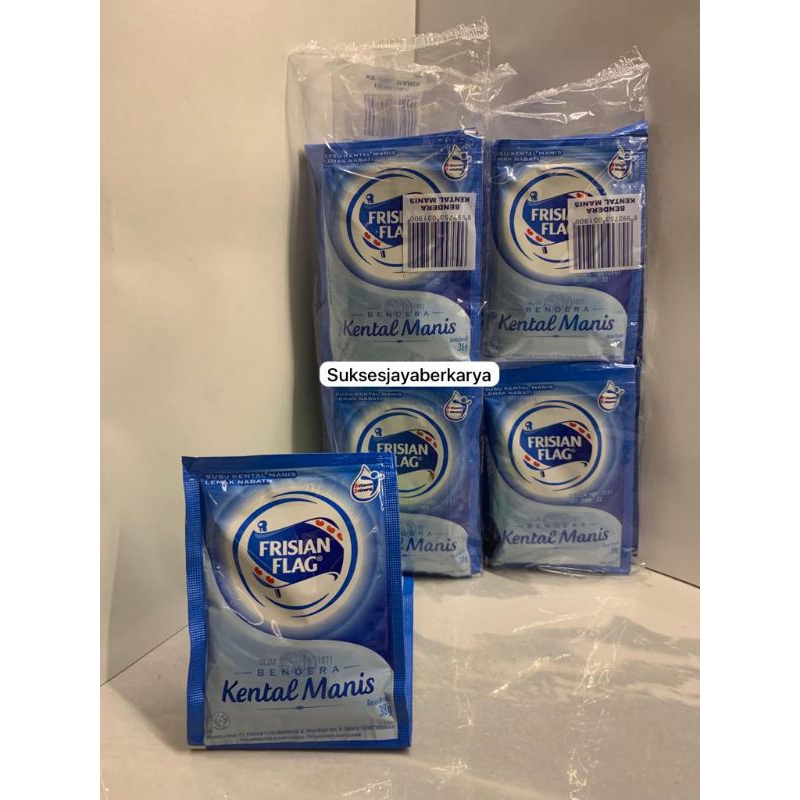 

Susu kental manis Frisian Flag (6sc x 38gr)