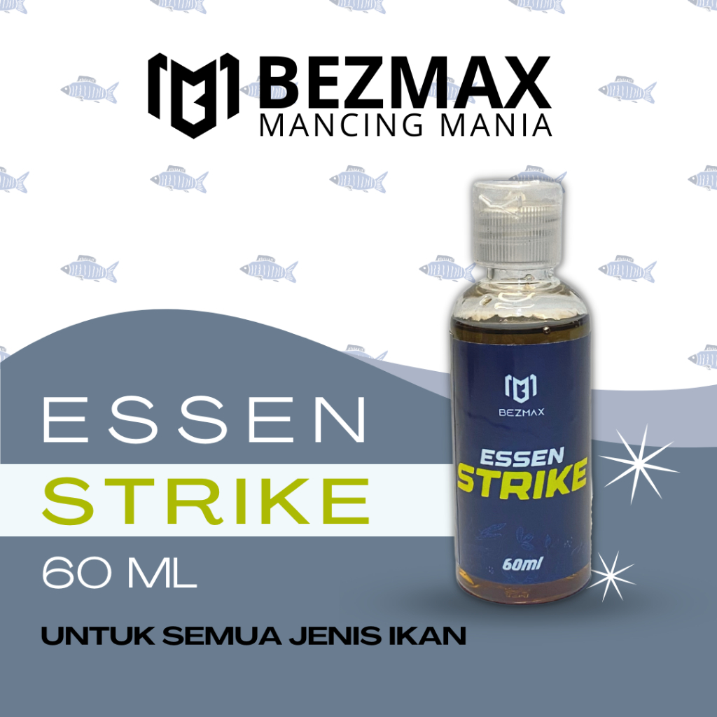 Bezmax Essen Strike Super - Essence Pancing Aroma Gurih & Amis Untuk Babon Ikan Mas, Lele, Tombro, B