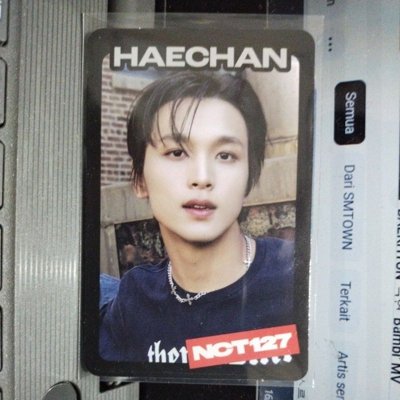 [OFFICIAL-NEGO] Haechan tc ay-yo concept B Ver. Black trading card
