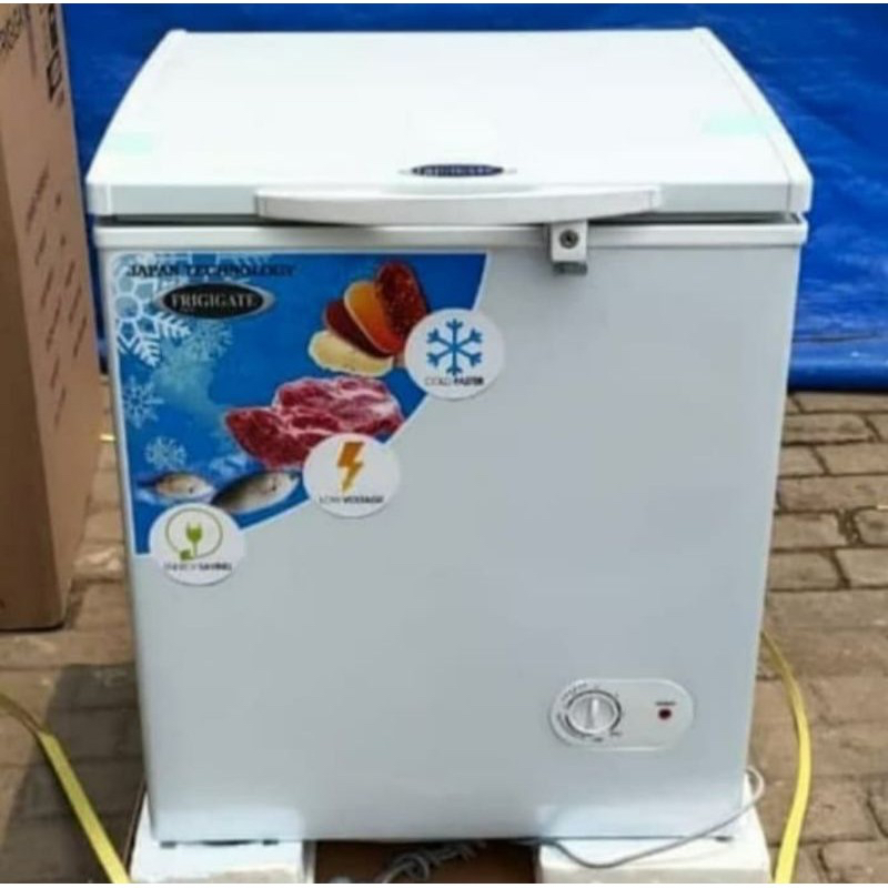 Freezer Frigigate CFR 100 Frigigate Chest Freezer Putih Lembari Pembeku Makanan