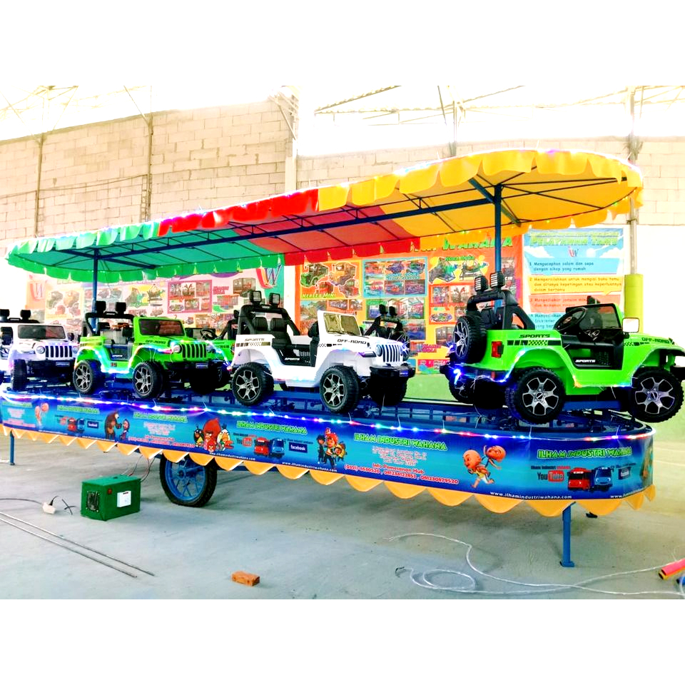 Odong Odong Kereta Panggung Mobil Giant Non Bordes