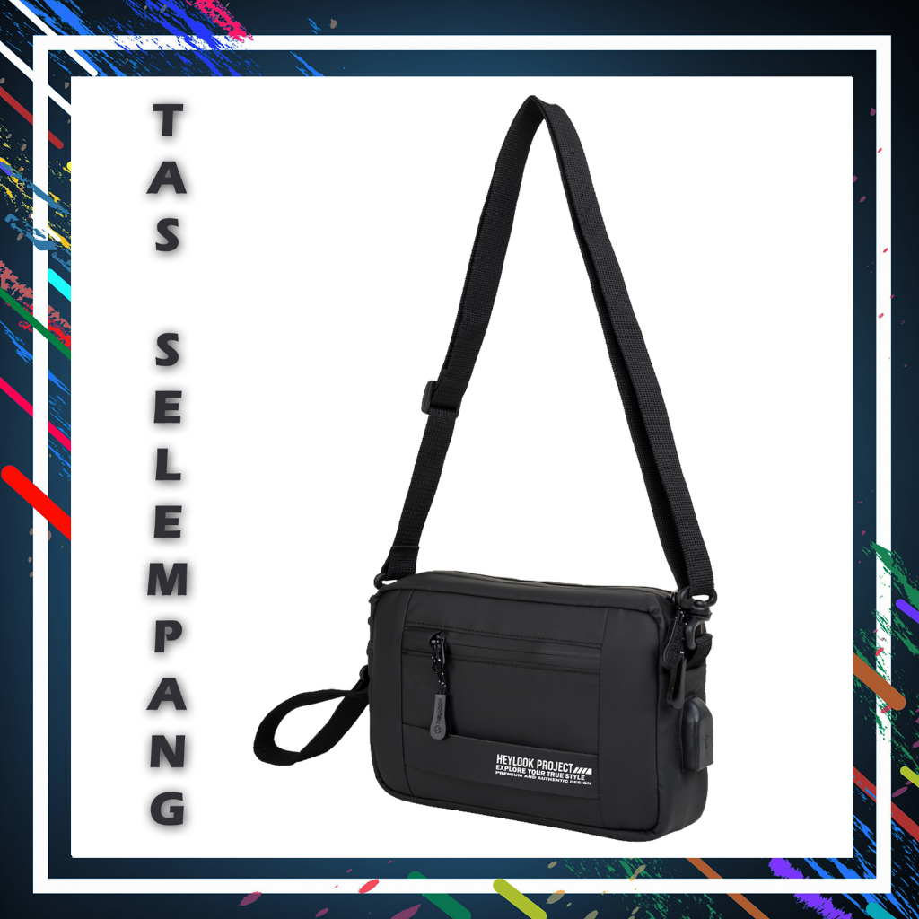 Tas Selempang Pria Tas Slempang Pria Tas Gaul Hitam