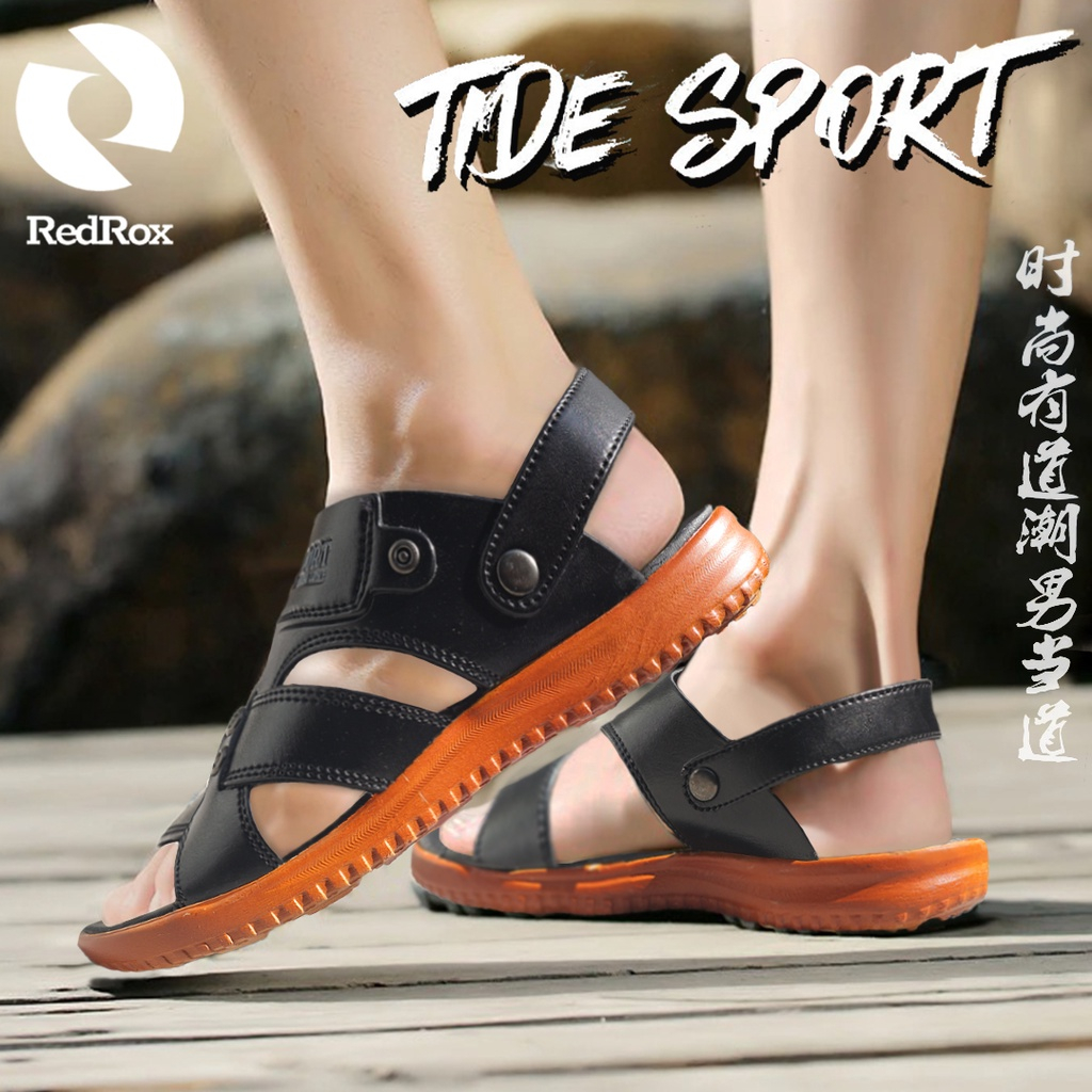 Sandal Pria Casual Trendy Kekinian Original Redrox - VORT 01