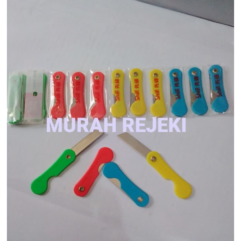 

Premes kecill renteng / premes murah/pisau lipat renteng.