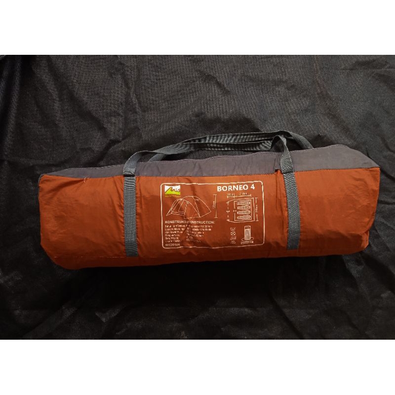 Tenda Borneo 4 Second / Tenda Double Layer Second / Tenda Second Double Layer / Tenda Ex Rental