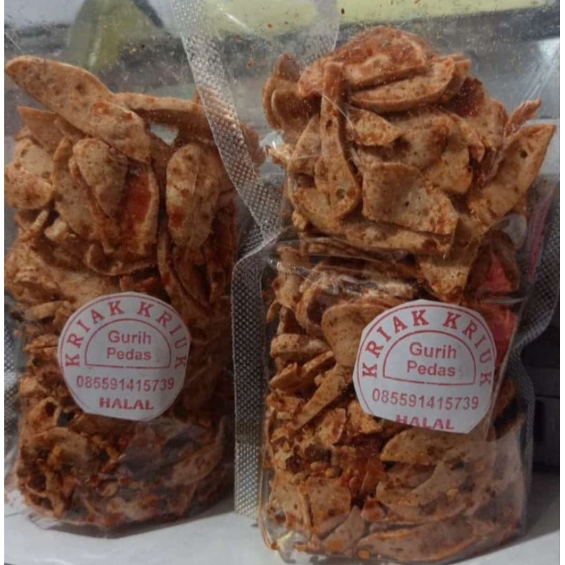 

KRIAK KRIUK BASRENG PEDAS GURIH 500 GRAM