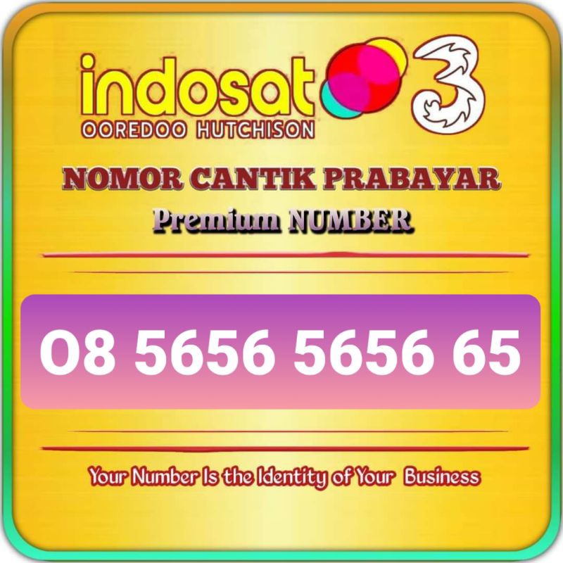 Nomor Cantik indosat ABABABAB 56