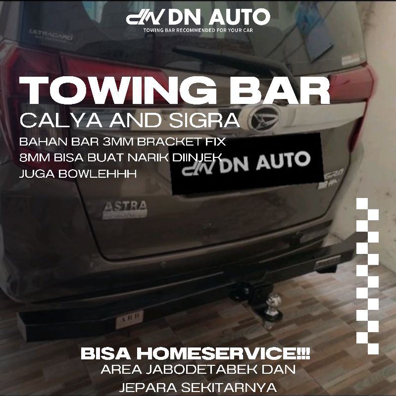 Dn Auto Towing Bar Calya Sigra