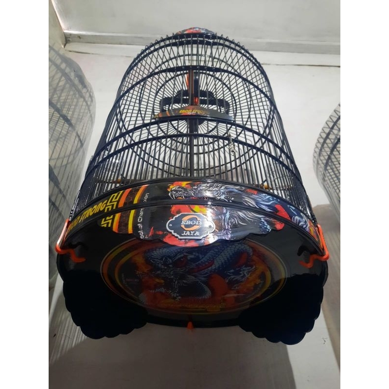 SANGKAR MURAI EBOD JAYA DECAL NAGA NO 3//AKSESORIS