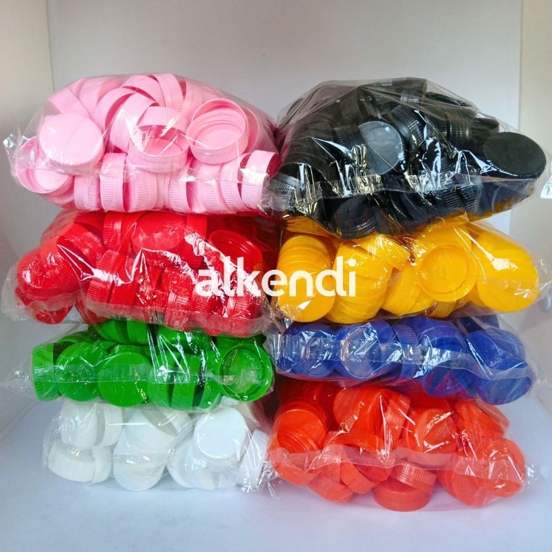 NEW GROSIR TUTUP "SHORT NECK" SEGEL - TUTUP LEHER PENDEK - UNTUK TUTUP BOTOL CLEO, PIR, ALMOND,