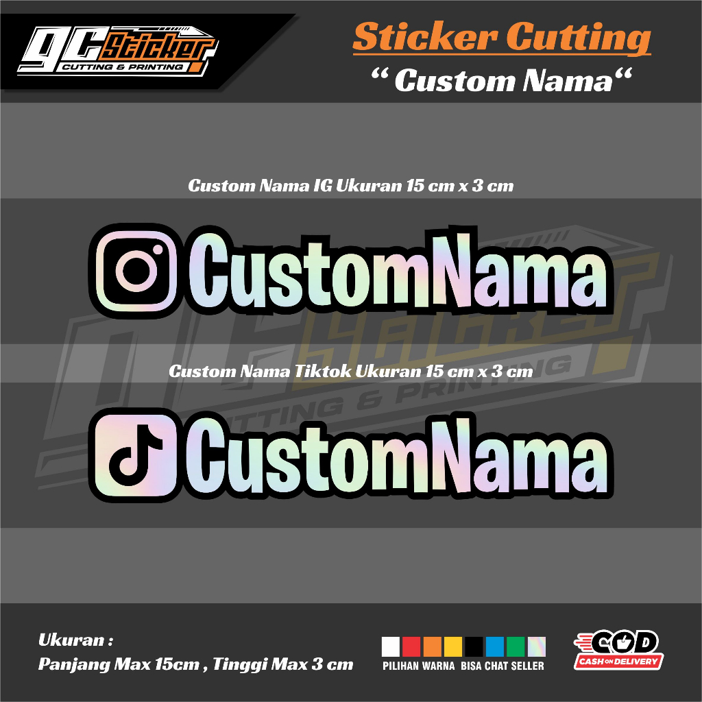 

STICKER CUTTING CUSTOM NAMA//STIKER CUSTOM NAMA IG TIKTOK