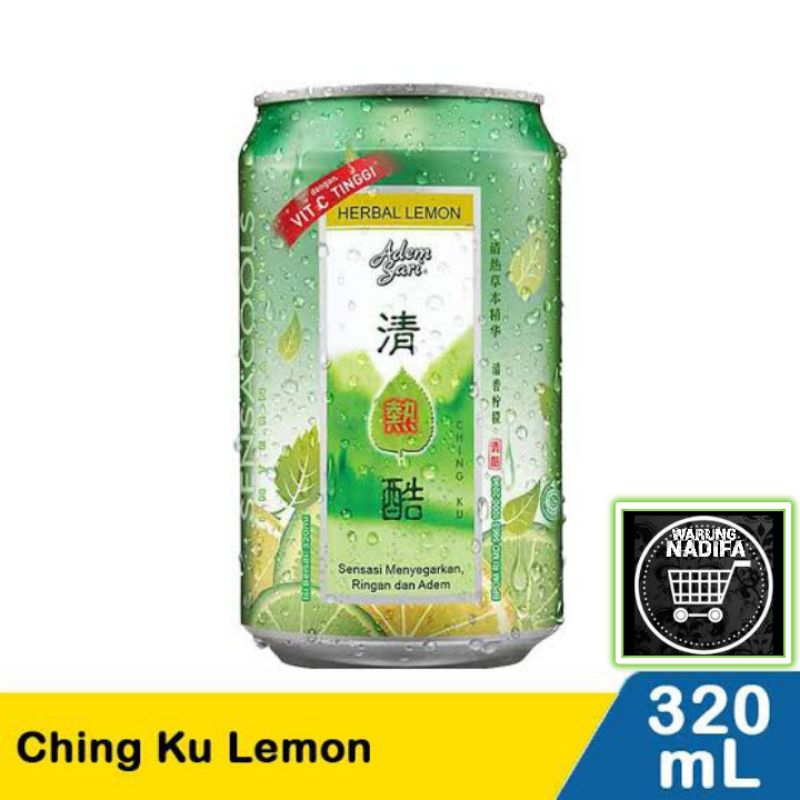 

Adem sari chingku/ Adem sari kaleng /Herbal lemon1pcs/netto 320ml