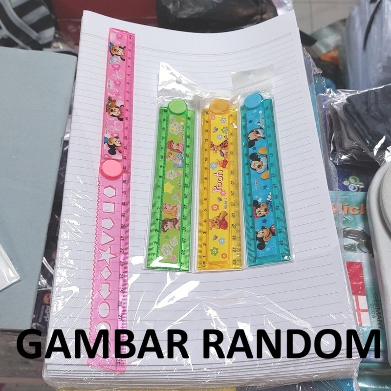 

Penggaris Lipat 30cm Murah Motif Cowok/Cewek - 1 Buah