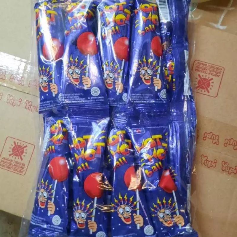 

PERMEN HOT HOT BALL MANGGA 1 PACK ISI 16 BIJI BAL RENTENG LOLIPOP hot pop