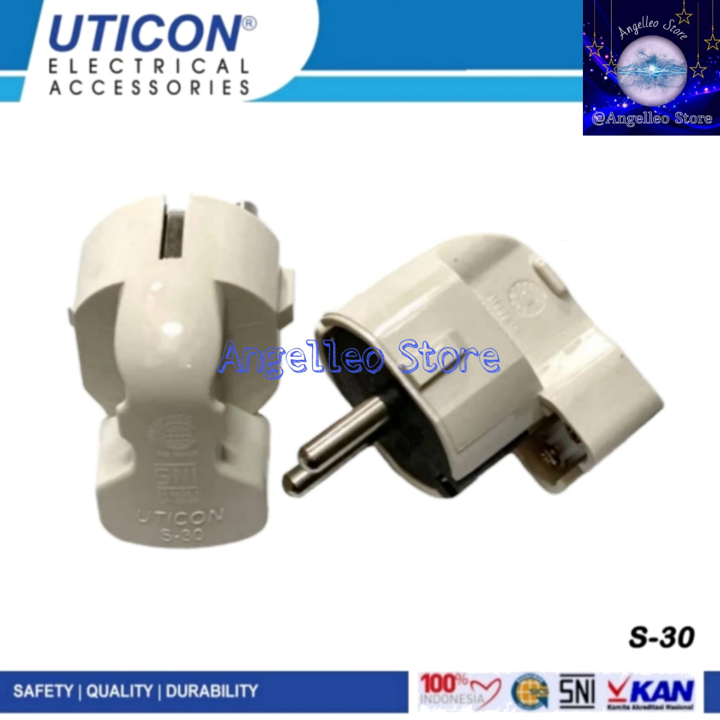 Steker Arde L UTICON~Steker Arde Bengkok UTICON~Steker Arde UTICON
