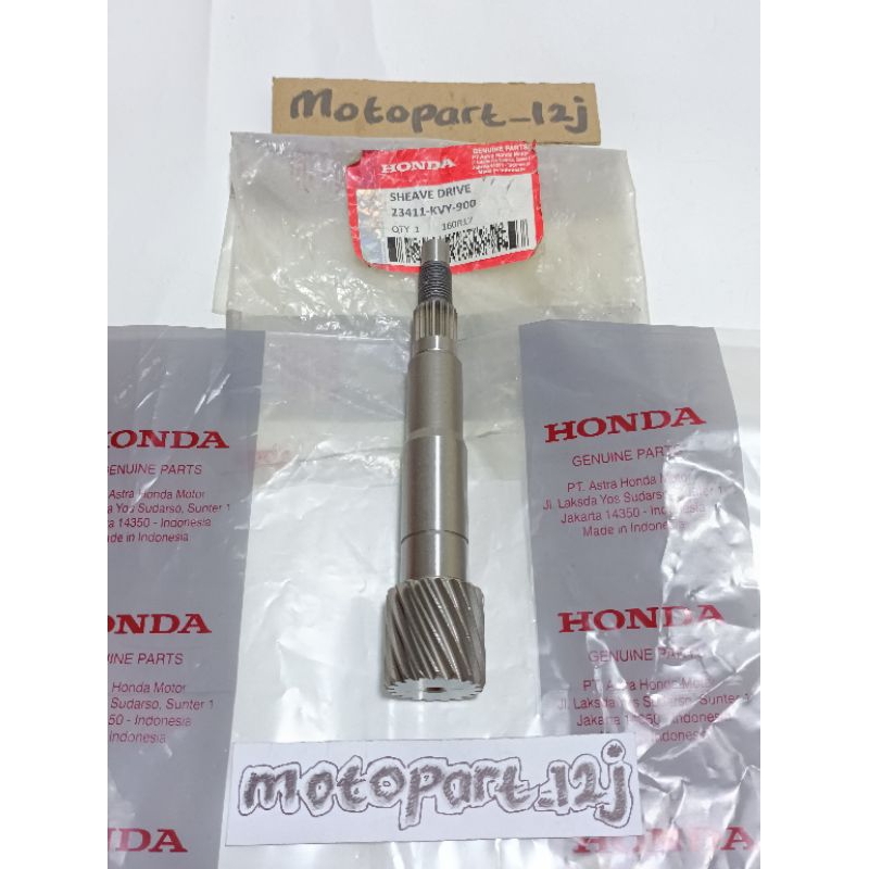 As Pully Only (KVY) Honda Beat karbu Scoopy karbu Spacy karbu asli Ori