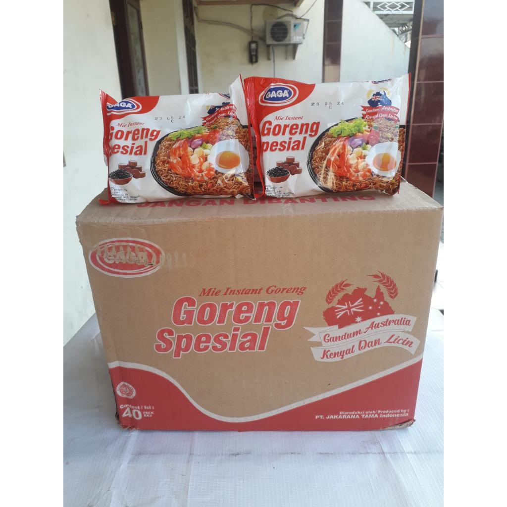 

Mie Gaga Goreng Special per Dos