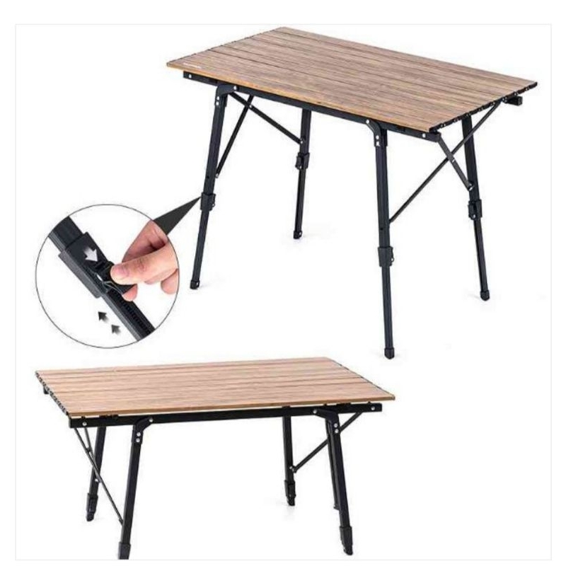 MEJA LIPAT OUTDOOR MW03 TELESCOPIC FOLDING TABLE NATUREHIKE NH19Z003