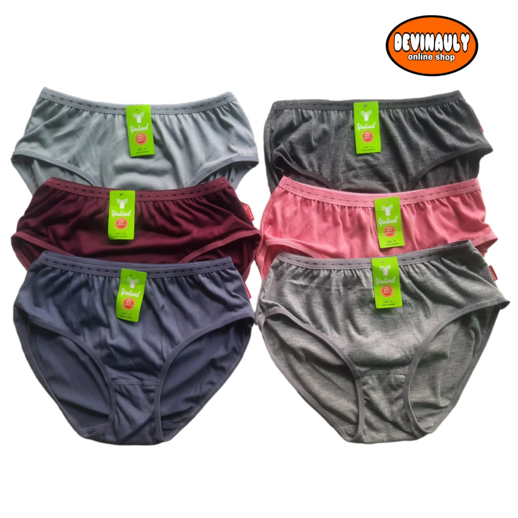 CD wanita Yutind SA 560 [ isi 6 Pcs ] - Celana Dalam wanita dewasa