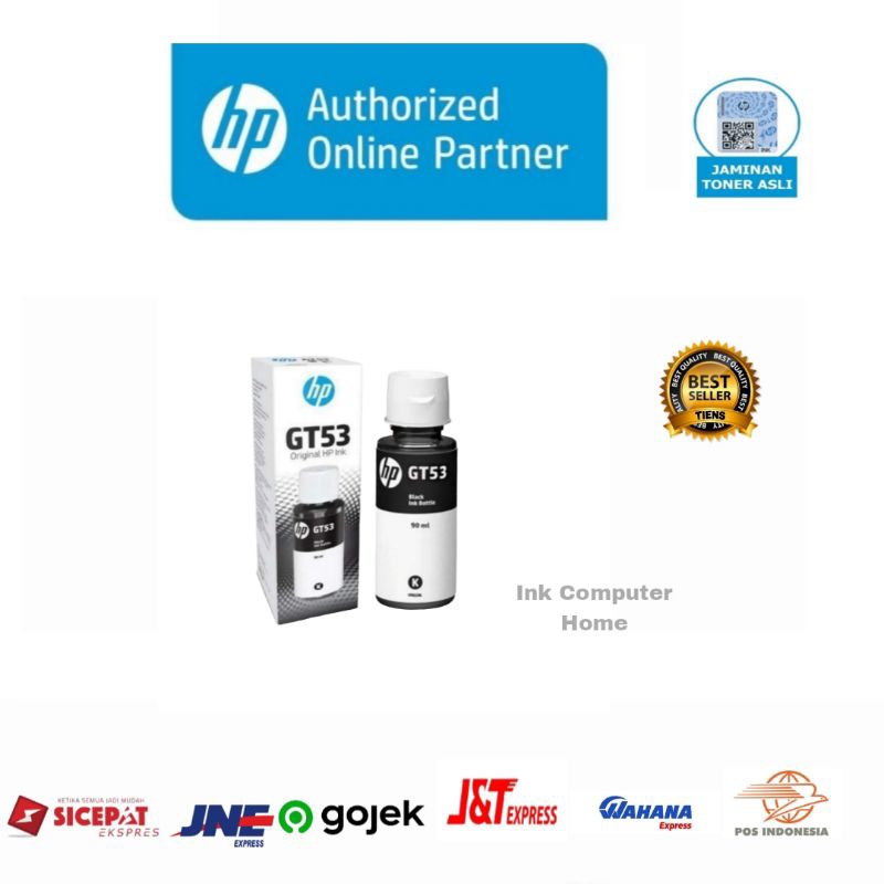 Tinta Printer HP GT 53 For Ink Tank 315 415 Smart Tank 515/615 dll