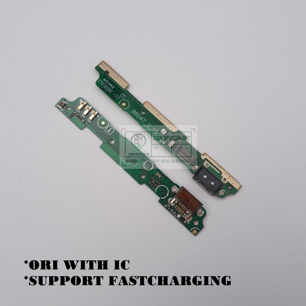 flexibel cas / board charger / papan cas redmi 2+mic ori with IC