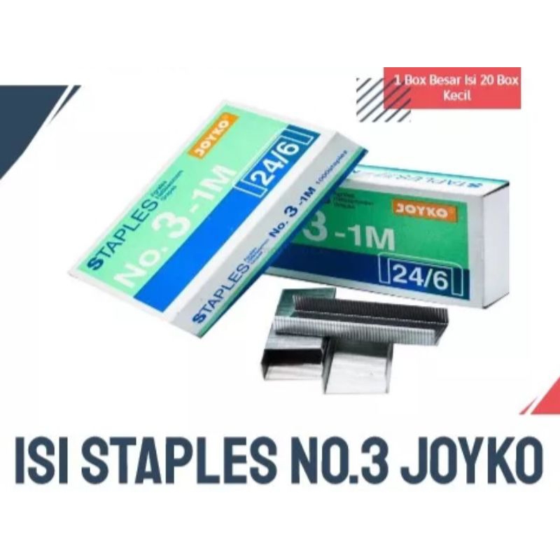 

ISI STAPLES BESAR JOYKO NO.3-1M