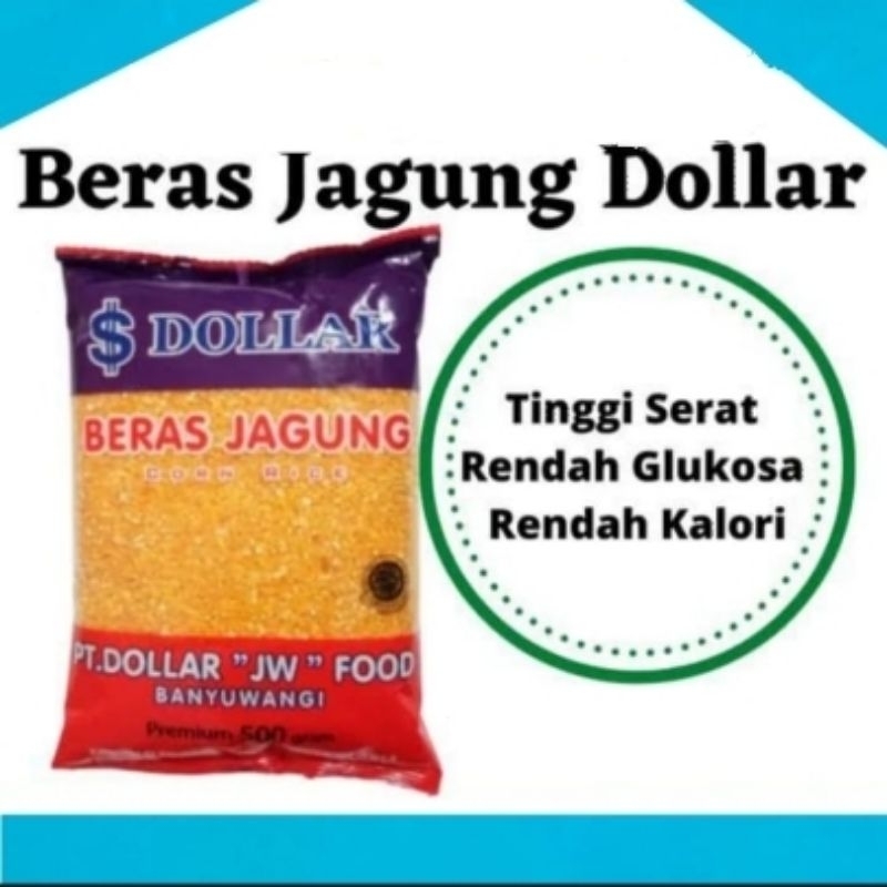 

Beras Jagung - 500 Gram - DOLLAR