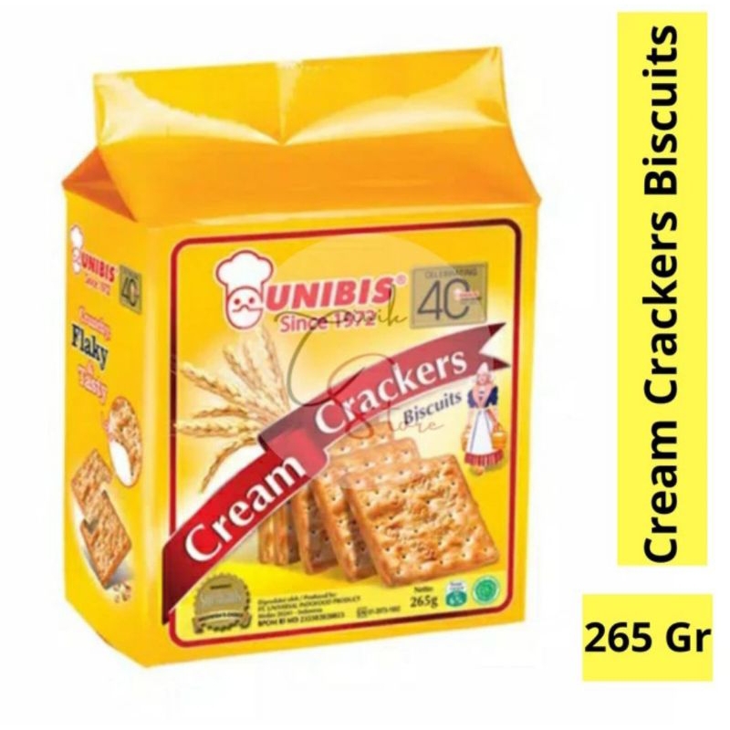 

biskuit unibis cream crackers 265gr