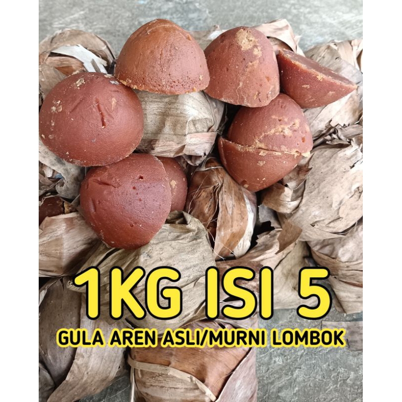 GULA AREN/MERAH ASLI LOMBOK