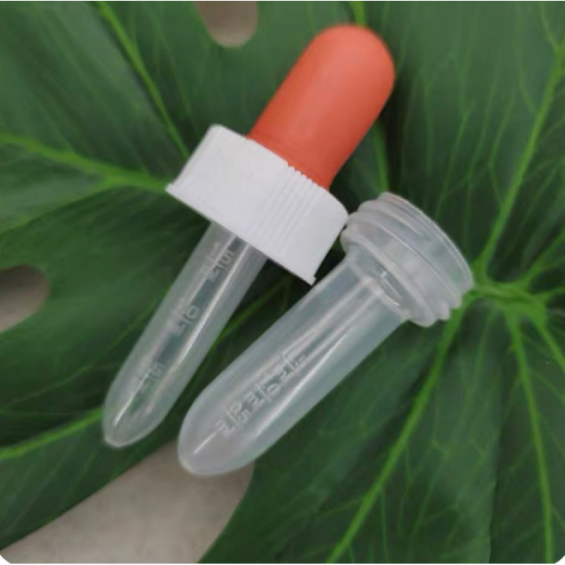 Pipet Tetes PP Dropper 1.5ML dengan Tutup Skala