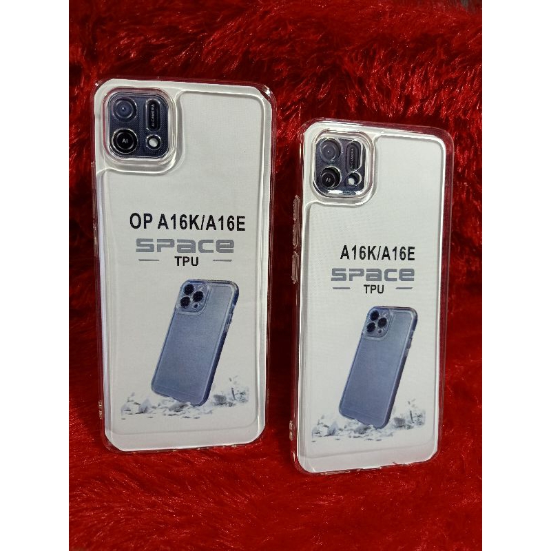SoftCase Oppo A16E Oppo A16K Silikon Casing Bening Transparan