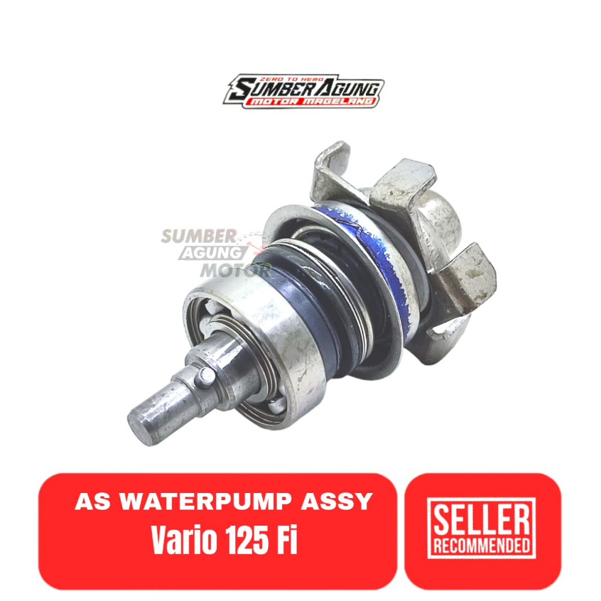 AS WATERPUMP ASSY KIPAS RADIATOR IMPELLER SEAL CERAMIC VARIO 125 FI GOOD QUALITY