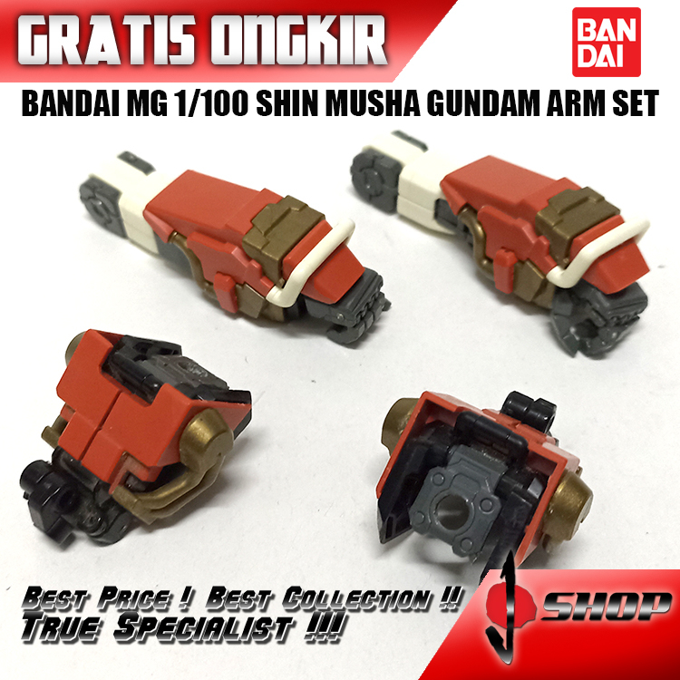 BANDAI MG 1/100 SHIN MUSHA GUNDAM ARM SET MG741