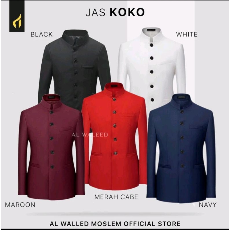 Al Waleed Jas Koko / Jas Modern / Jas Santri / Jas Slimfit