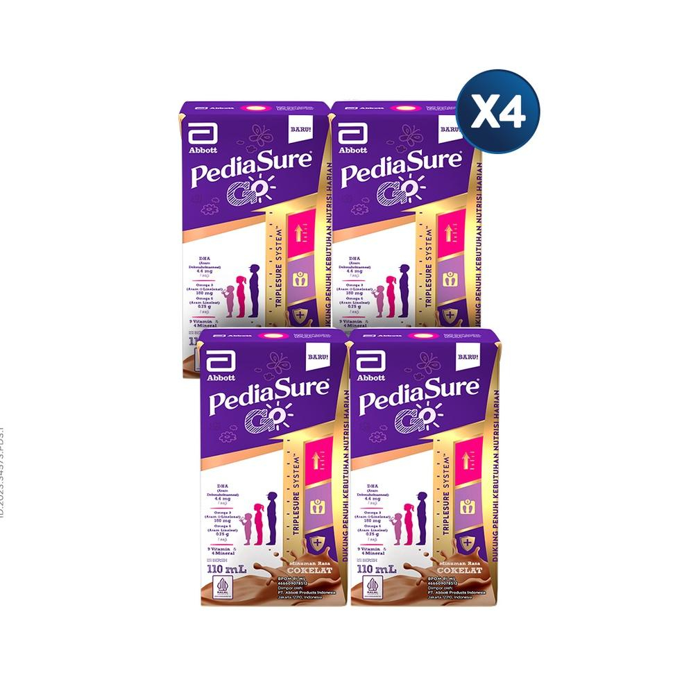Moonieshopline Pediasure Go - Rasa Cokelat Dan Vanila - Pediasure Uht - Pediasure Cokelat Dan Vanila
