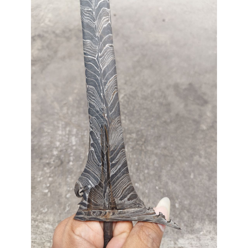 Keris Sinom pamor Blarak Sineret