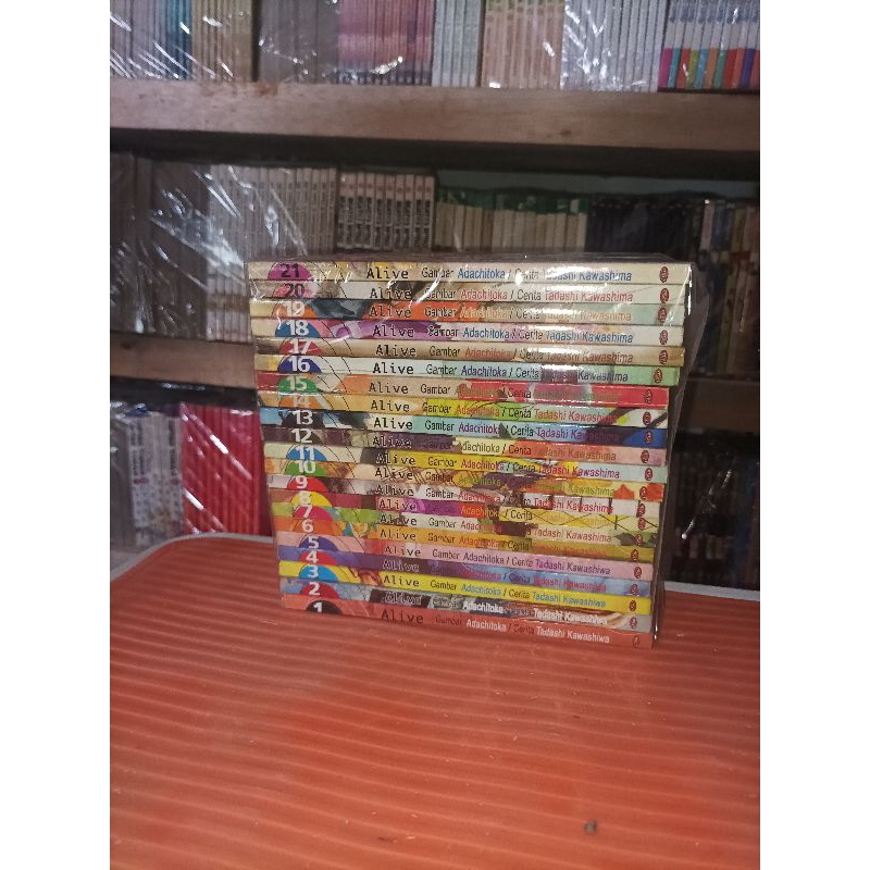 komik alive 1-21 tamat
