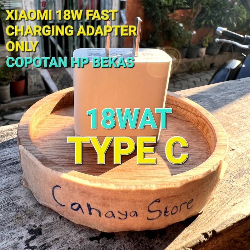 Charger Xiaomi 3A 18Wat Bekas Fast Charging Redmi Note 7Pro Note 9s Mi Mix2 Mi Mix2 Mi Mix2s Mi6 Mi8