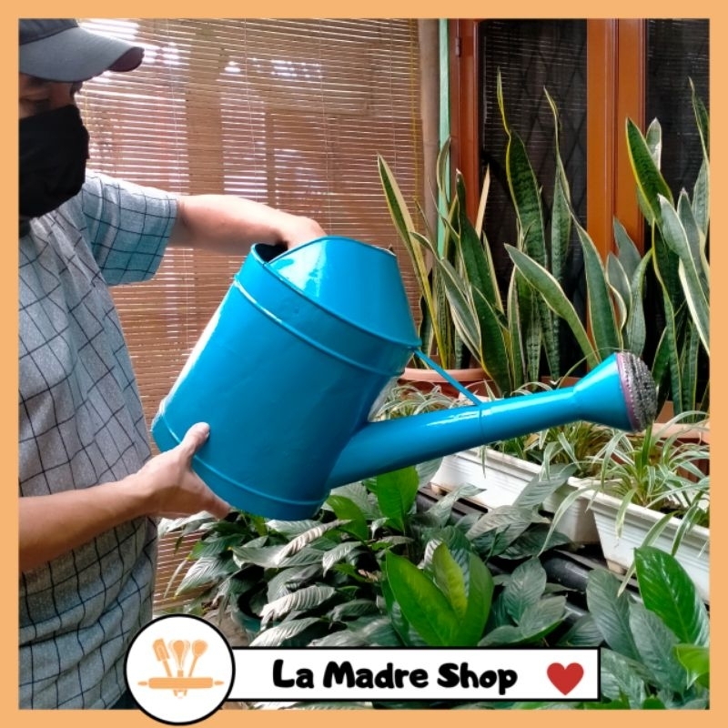 Loonagranit Emrat Gembor Alat Penyiram Tanaman - Bahan Kaleng Tebal Di Cat