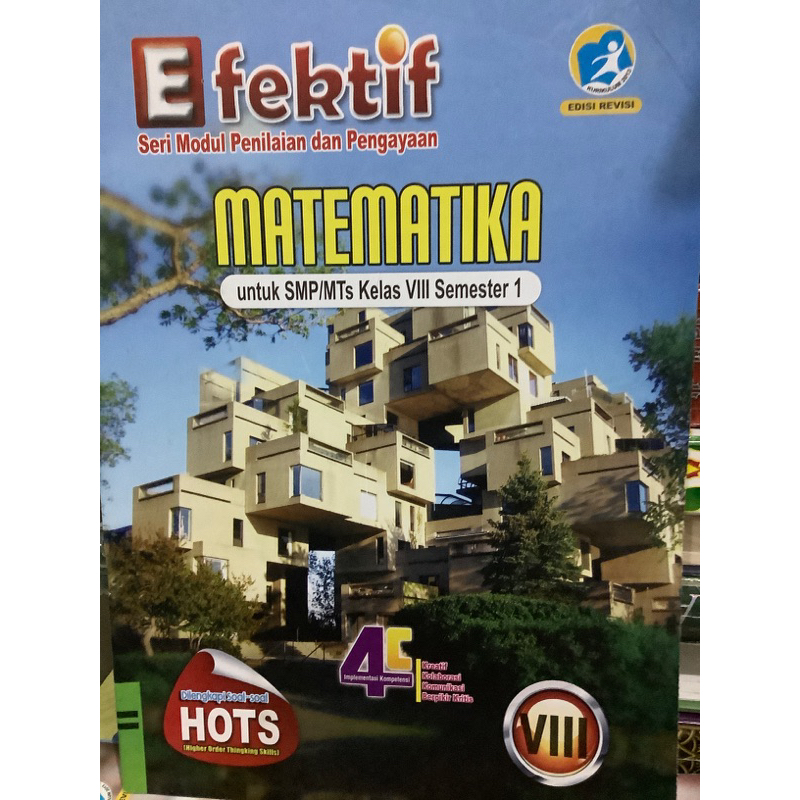 LKS EFEKTIF MATEMATIKA UNTUK SMP KELAS 8 SEMESTER 1 K13 EDISI REVISI