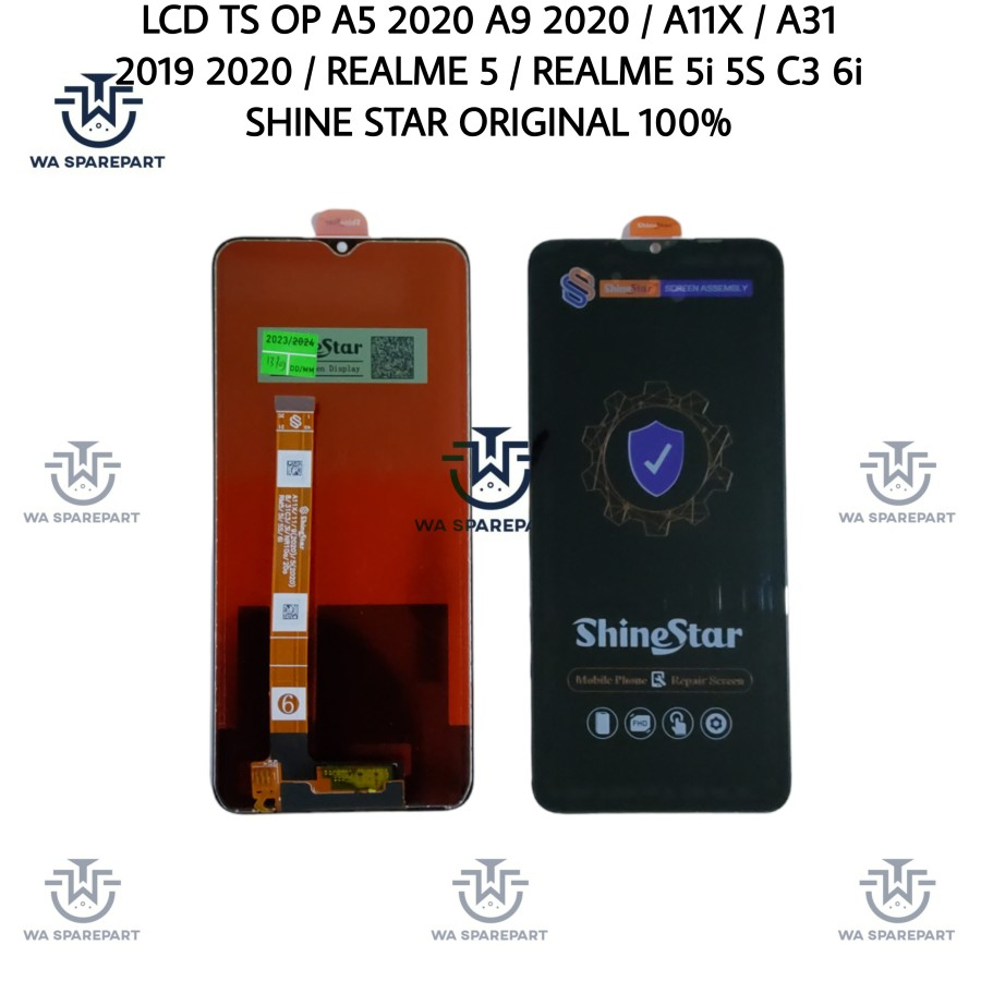LCD TOUCH OPPO REALME 5 / REALME 5i / REALME 6i / REALME 5S / REALME C3 SHINE STAR SHINESTAR ORIGINA