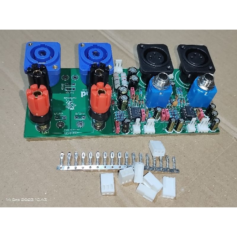 Kit Input balance power amplifier untuk box CA,AXL,XTI,Thunder