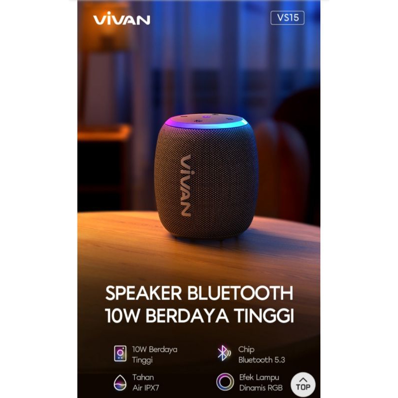 SPEAKER BLUETOOTH VIVAN VS15 ORIGINAL