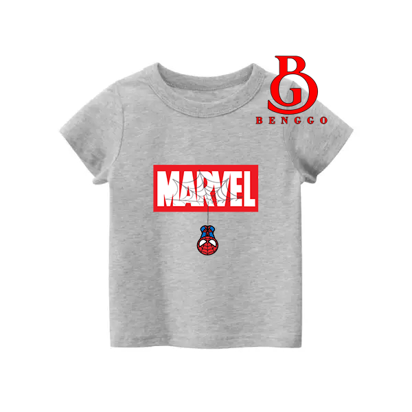 Benggo.Kids | Terbaru Kaos Anak Marvel 1- 12 Tahun / Kaos Anak Marvel / Kaos Anak Marvel Laki Laki /