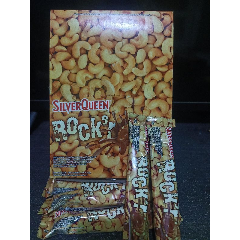 

COKELAT SILVERQUEEN ROCKER MILK 12 x 22gr/ 24 x 22gr
