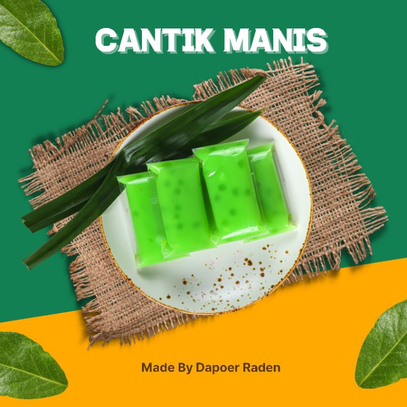 

Kue Cantik Manis isi 10