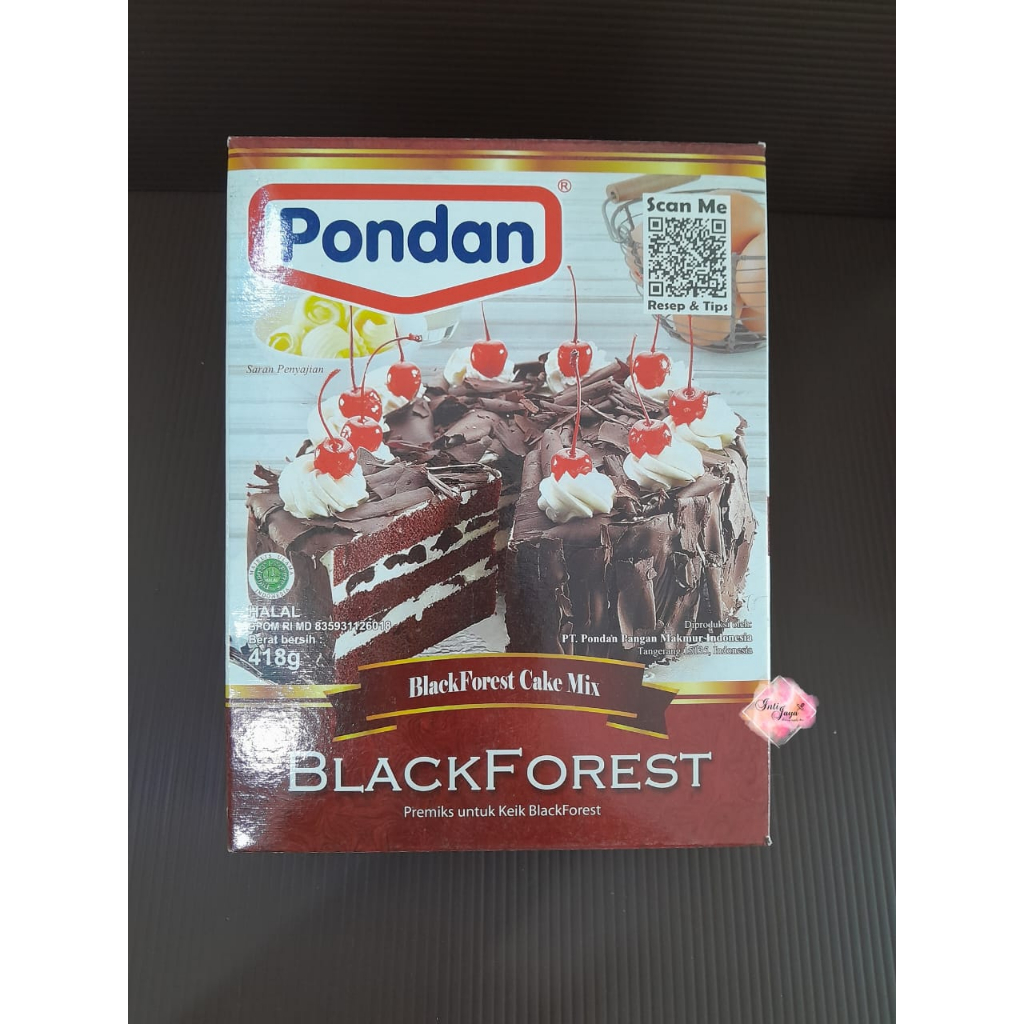 

PONDAN PREMIKS BLACKFOREST/CAKE MIX BLACK FOREST
