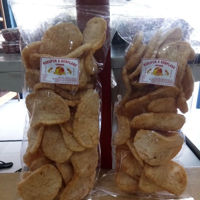 

kemplang udang goreng