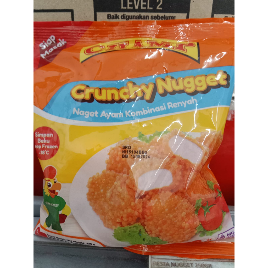 

CHAMP CRUNCHY NUGGET 225GR