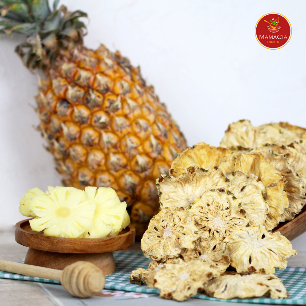 

Dried Pineapple Slice Nanas Kering Iris Premium Tea